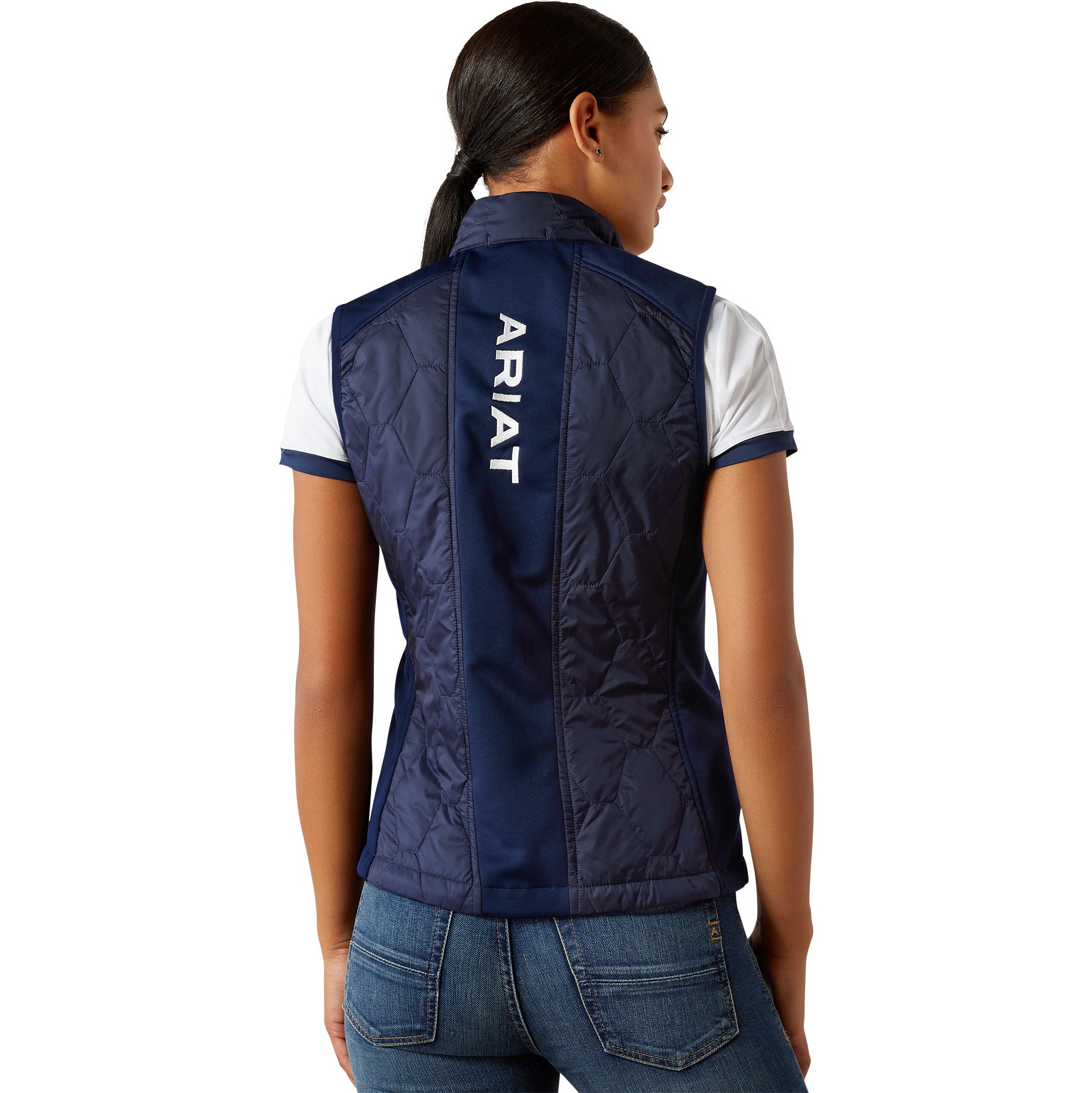 2025 Ariat Womens Fusion Insulated Vest 10054963 - Navy